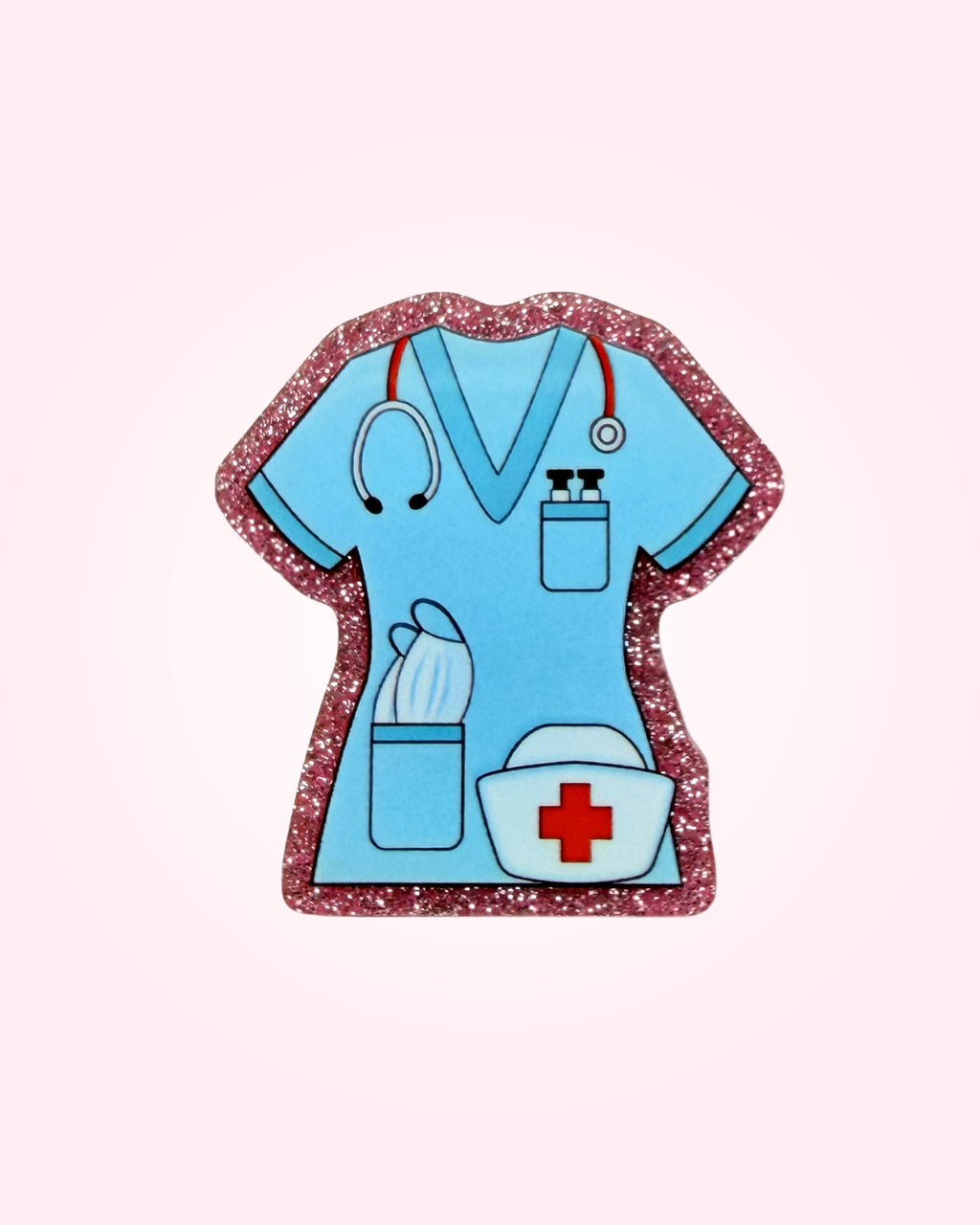 Blue Tunic Badge Reel
