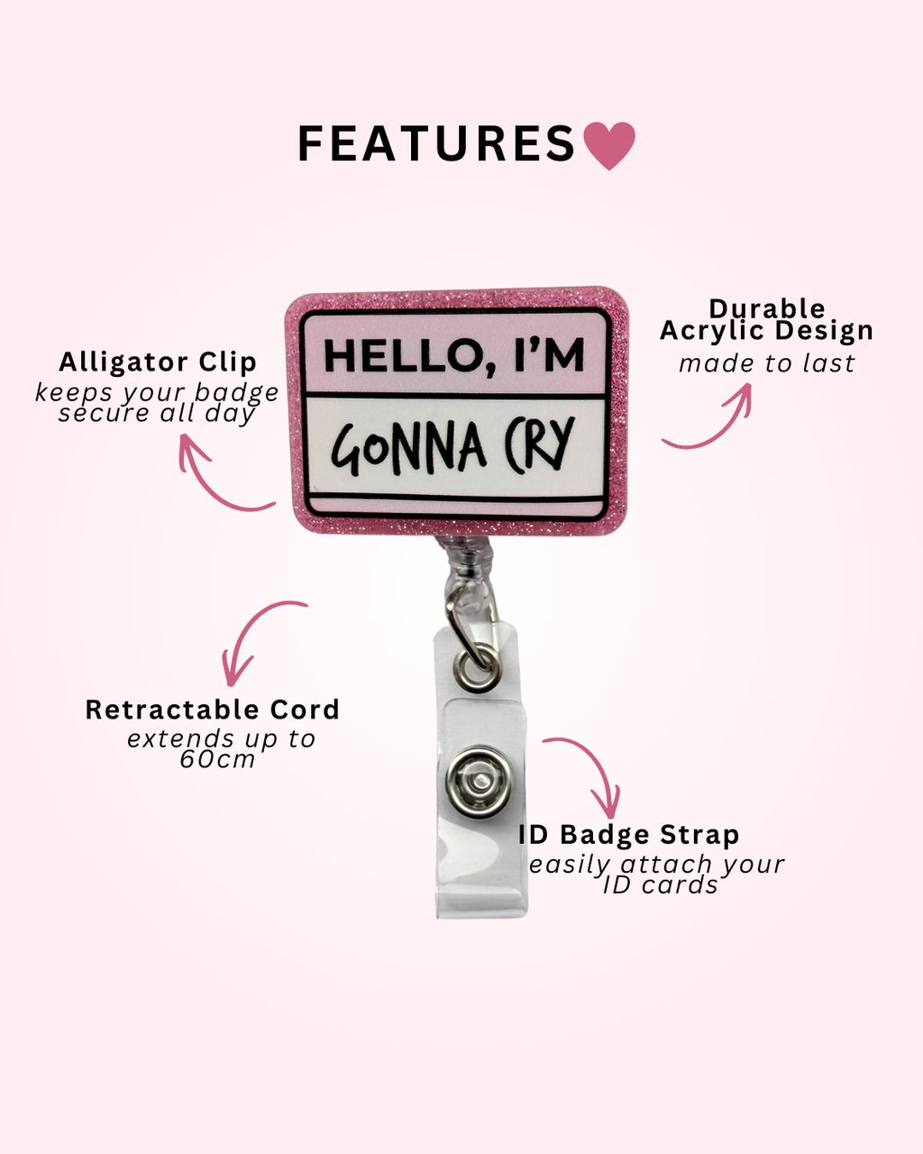 "Hello, I'm Gonna Cry" Badge Reel