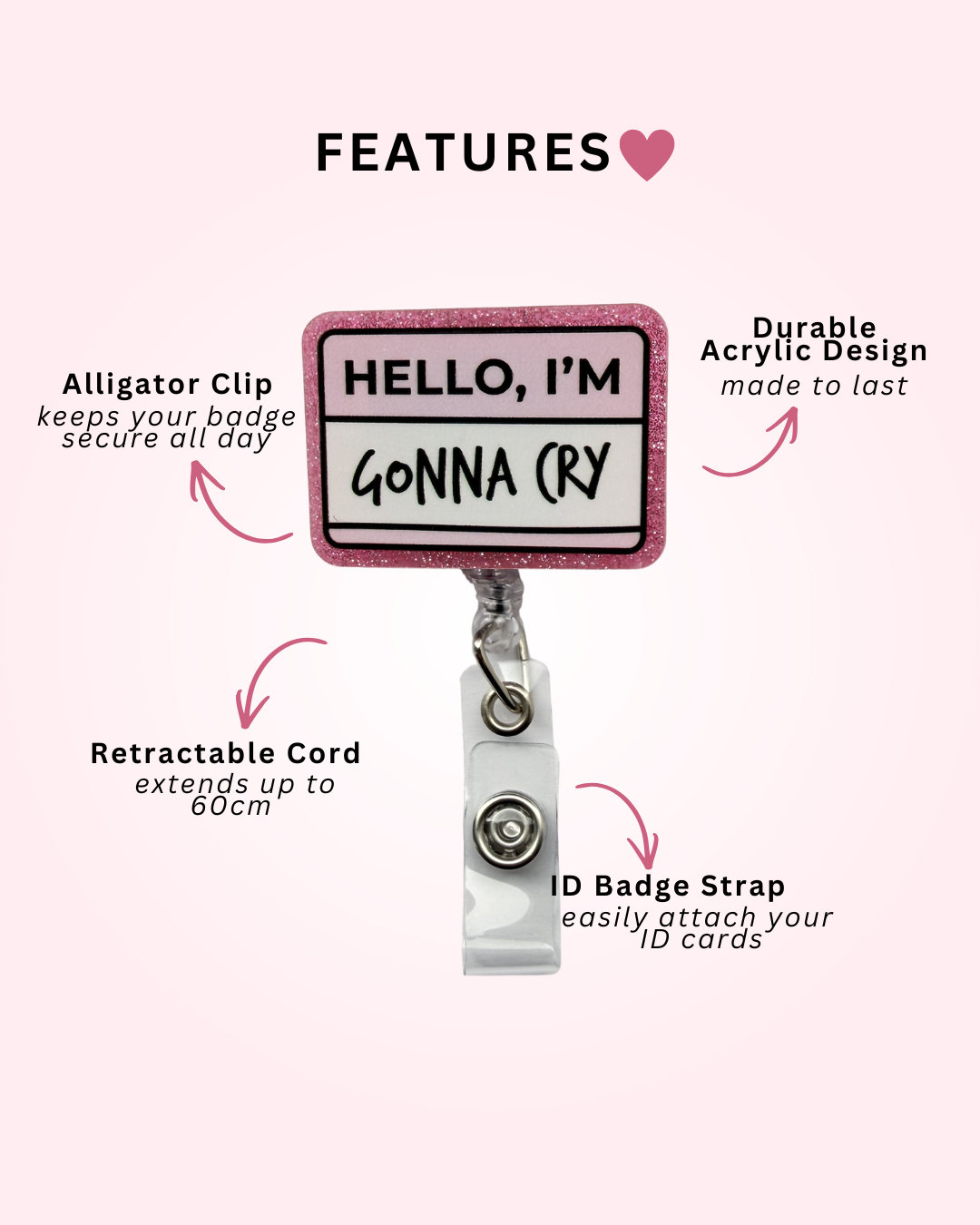 "Hello, I'm Gonna Cry" Badge Reel