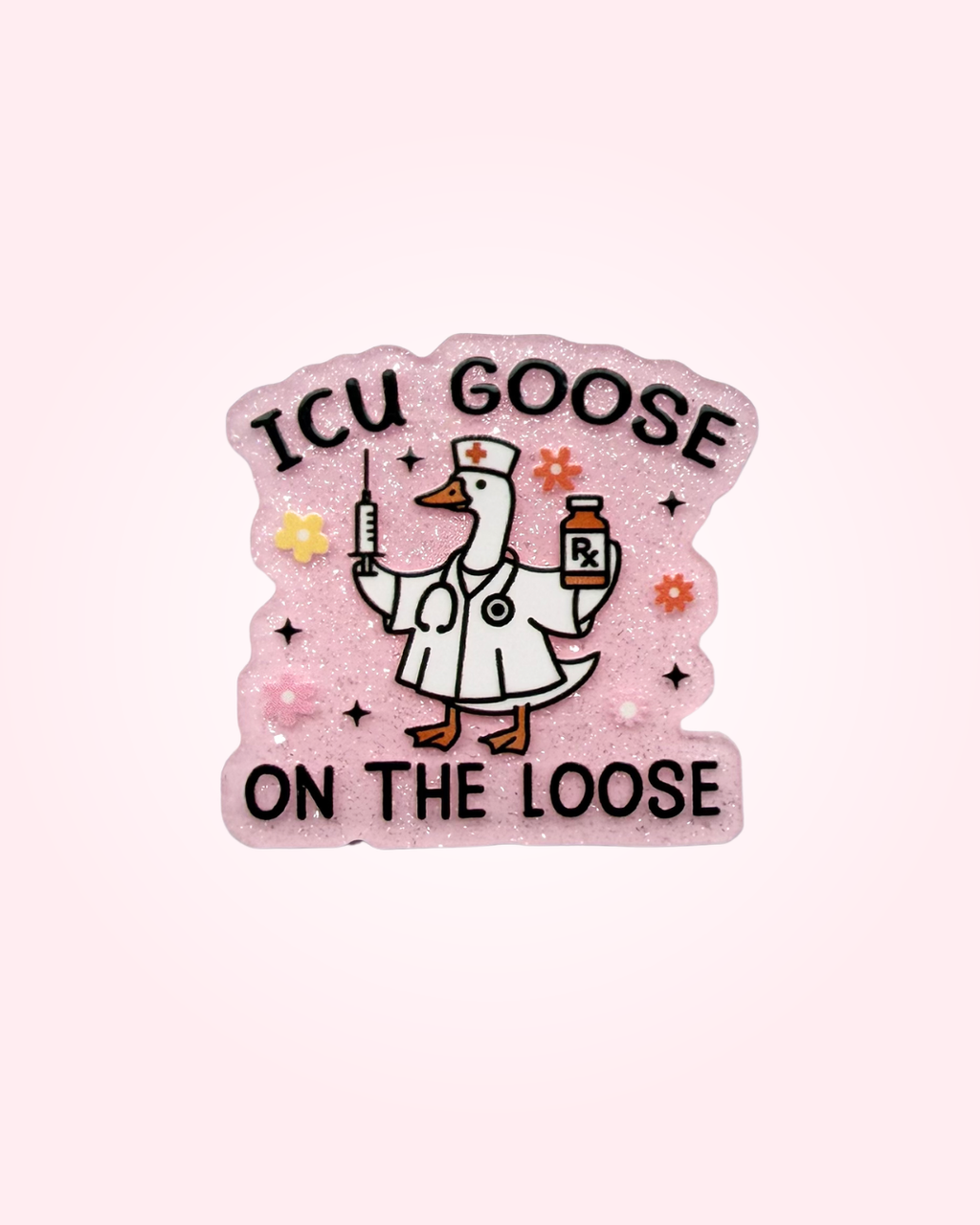ICU Nurse Badge Reel