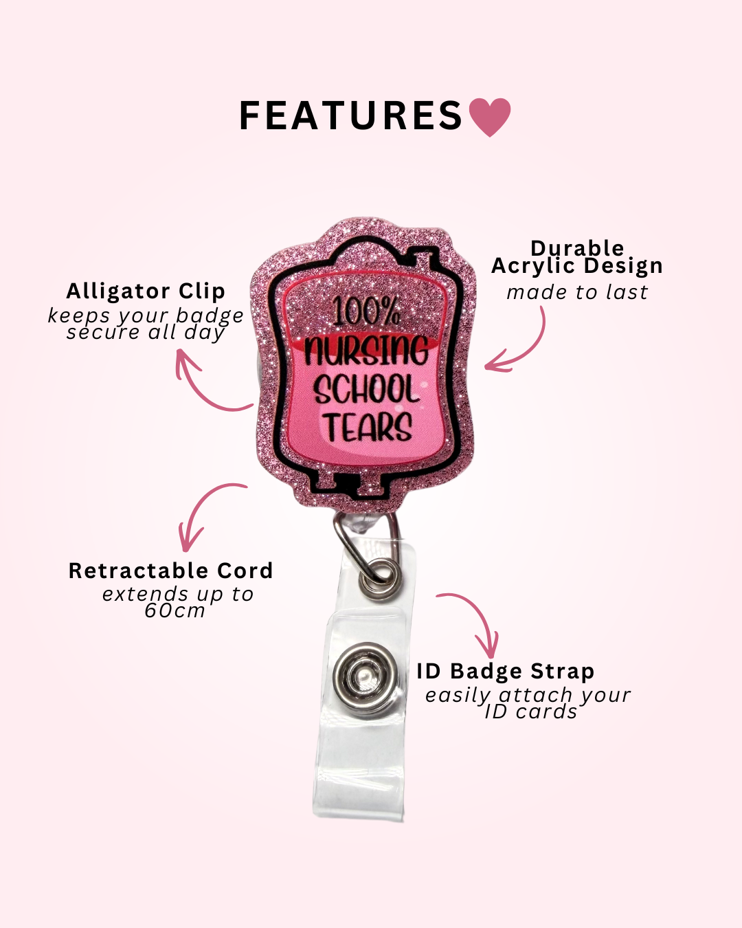 Nursing Student Badge Reel