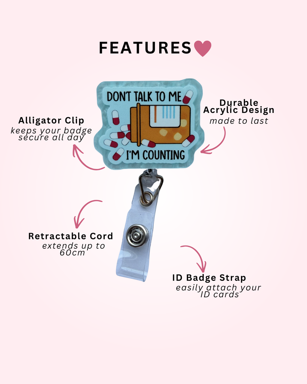 Pharmacist Badge Reel