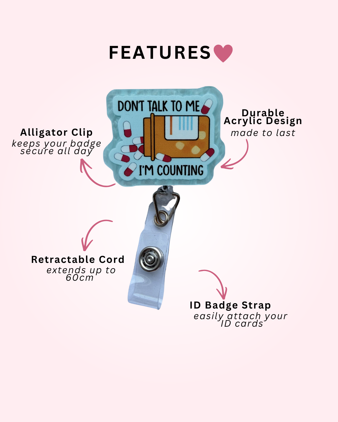 Pharmacist Badge Reel
